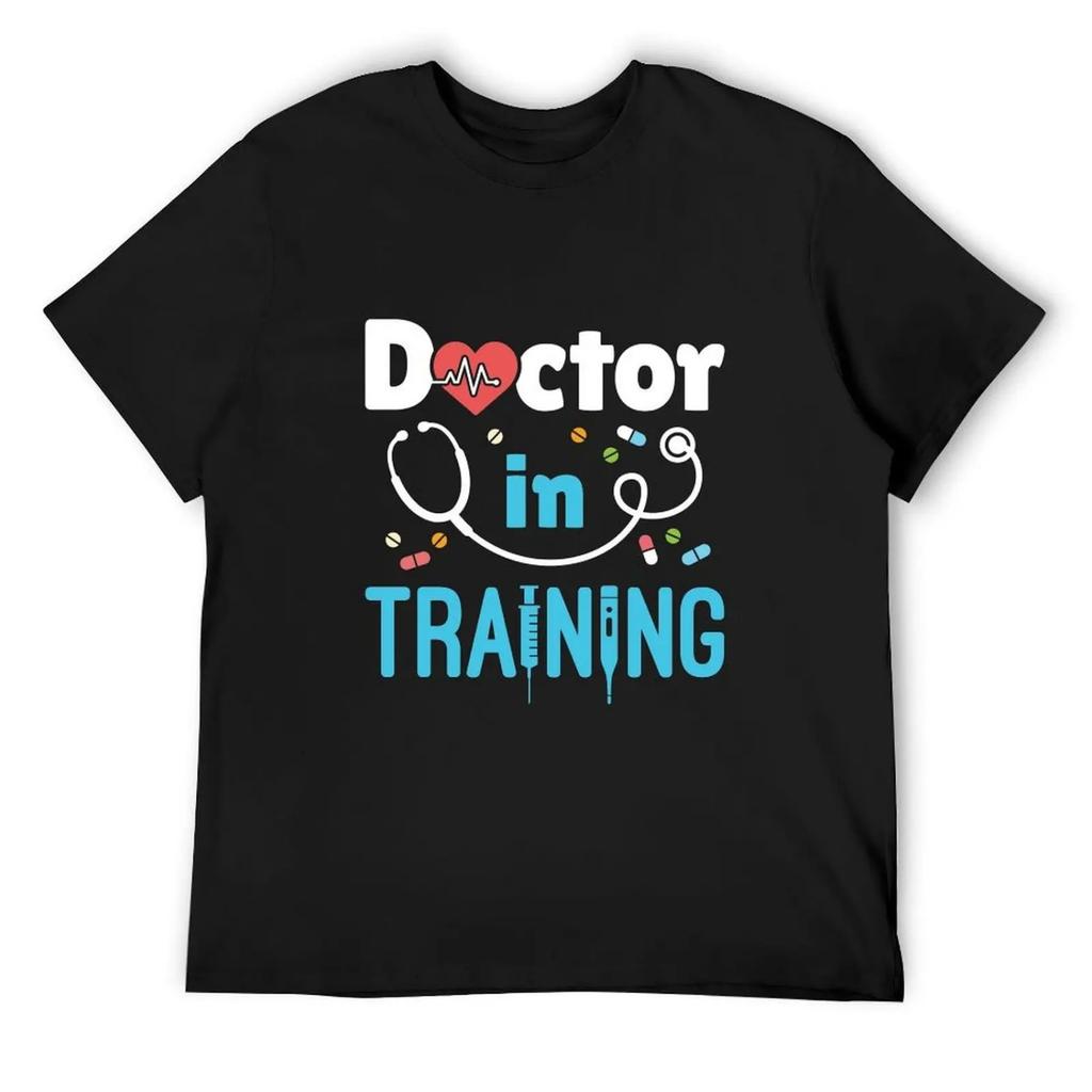 Doctor In Training Future Doctor T-Shirt anime tshirt man t shirt cotton graphic tees men t shirts