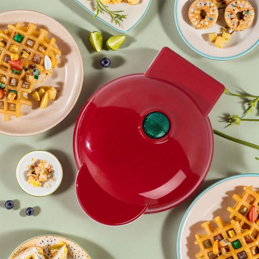 Quick Heat-Up Electric Pancake Maker Electric Baking Pan Waffle Machines  Breakfast Preparation