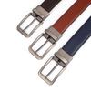 Double-Sided Use Men'S Belt Leather Pin Buckle Cowhide Belt High-End Business Versatile Belt Men