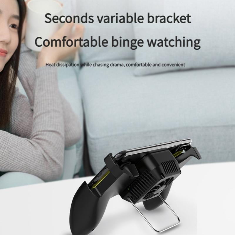 Wiederaufladbarer Gaming-Controller mit Doppelfunktion und thermoelektrischem Telefonkühlsystem verhindert Überhitzung während des Spielens