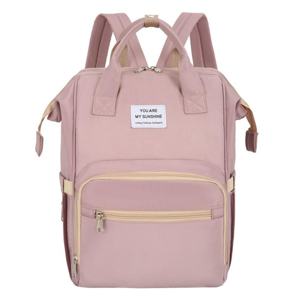 Large Capacity Nappy Backpack Bag Multi-Functional Mom's Outting Bag Mommy Bag  for Nursing