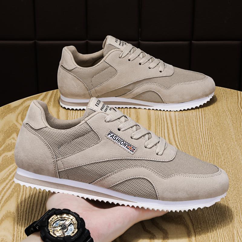 

Fashion Sneakers Shoes Men New Men s Shoes Summer New Mesh Sneaker Casual Hiking Soft Sole Fashion Jogging Shoes Zapatillas Hombre 44 хаки