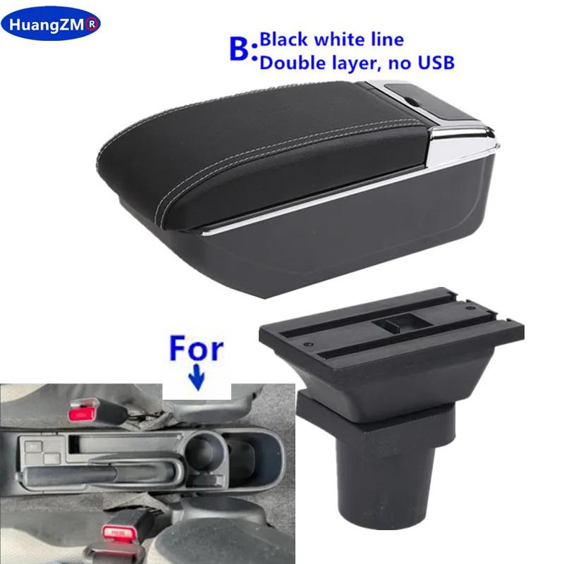 For Toyota Yaris 3 Car Armrest Box For Toyota Hybrid / Yaris Vitz Armrest Box Central Storage box Retrofit Car Accessories