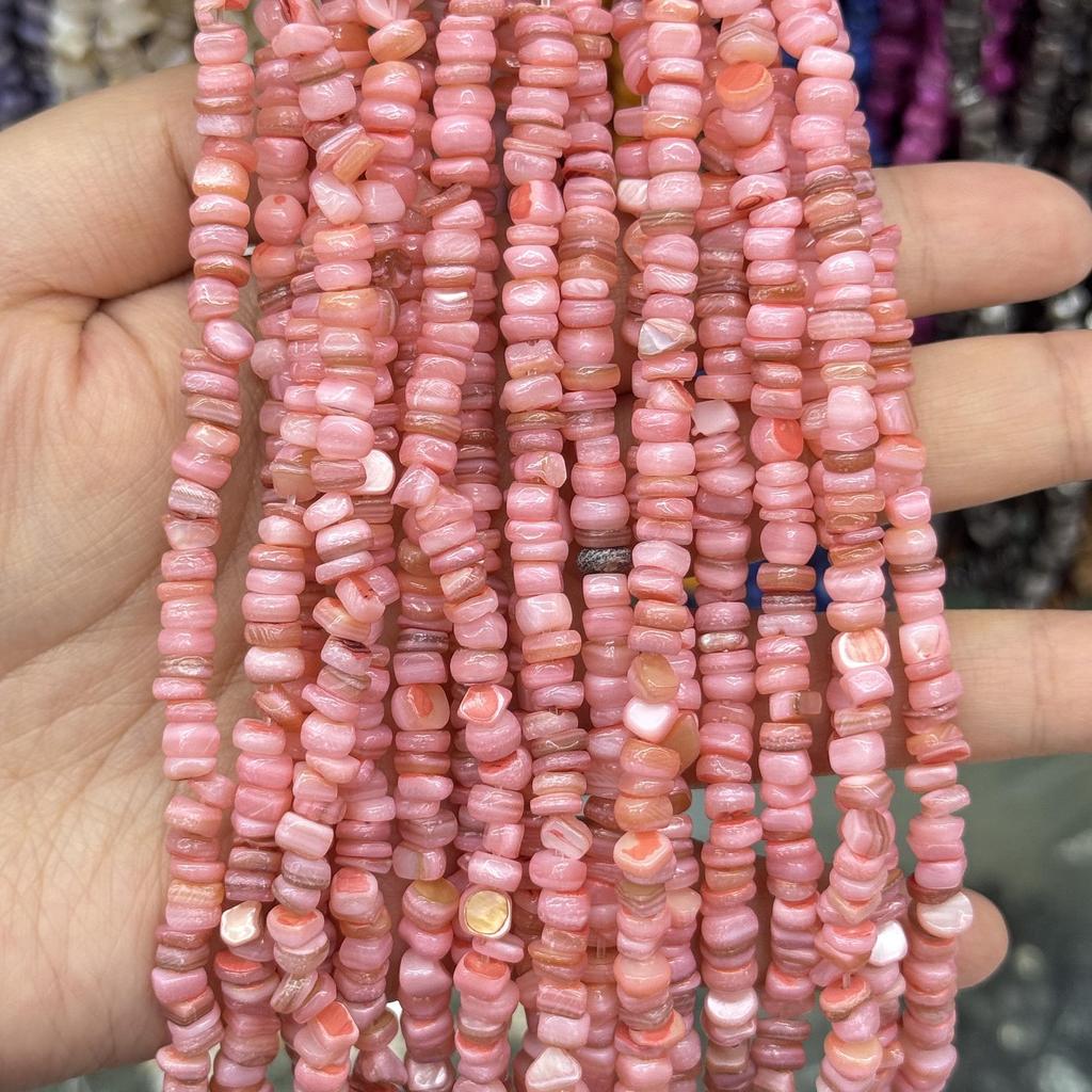 5mm Freshwater Shell Cube Beads for DIY Jewelry: String, Bracelet, Necklace Accessories