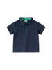 2026 Summer Boys' Polo Shirt - Plain Color Short-Sleeve Children's Top