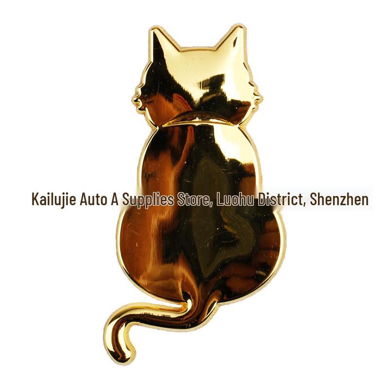 3D Cute Cat Car Sticker - Scratch Cover & Decoration
