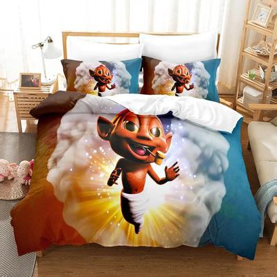 Impression 3D Jeu Raccoo Venture Ensemble de Literie Garçons Filles Taille Jumeau Queen Housse de Couette Taie d'Oreiller Lit Enfants Adultes Mode Textiles de Maison