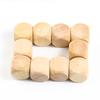 15PCS/30PCS 20mm Wood Dice 6 Sided Blank Wood Dice Party Family DIY Games Printing Engraving Board Game Education Accessories