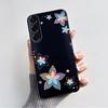 For Samsung Galaxy A26 A36 A56 5G Casing New Design 2024 Heart Printed Black Matte Soft Silicone Protective Cover Case