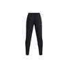Under Armour Solid Color Lace-Up Fitness Training Running Pants Men Pants Black 1373864-001
