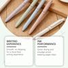 Quick-drying Black Gel Pen In A Colorful Macaroon Color Range. It Is A Quick-drying Writing Instrument Pen Suitable For Smooth Daily Writing.2ML