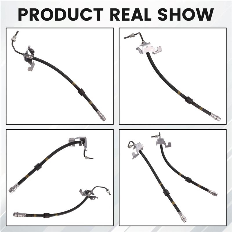 Car Brake Hose Set 13360000 13360001 Rear Left/Right Oil Supply Pipe For Cruze 2009-2015
