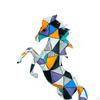 Horse Statues Animal Sculptures Decorating Souvenirs Gifts Collectible Resin Figurines for