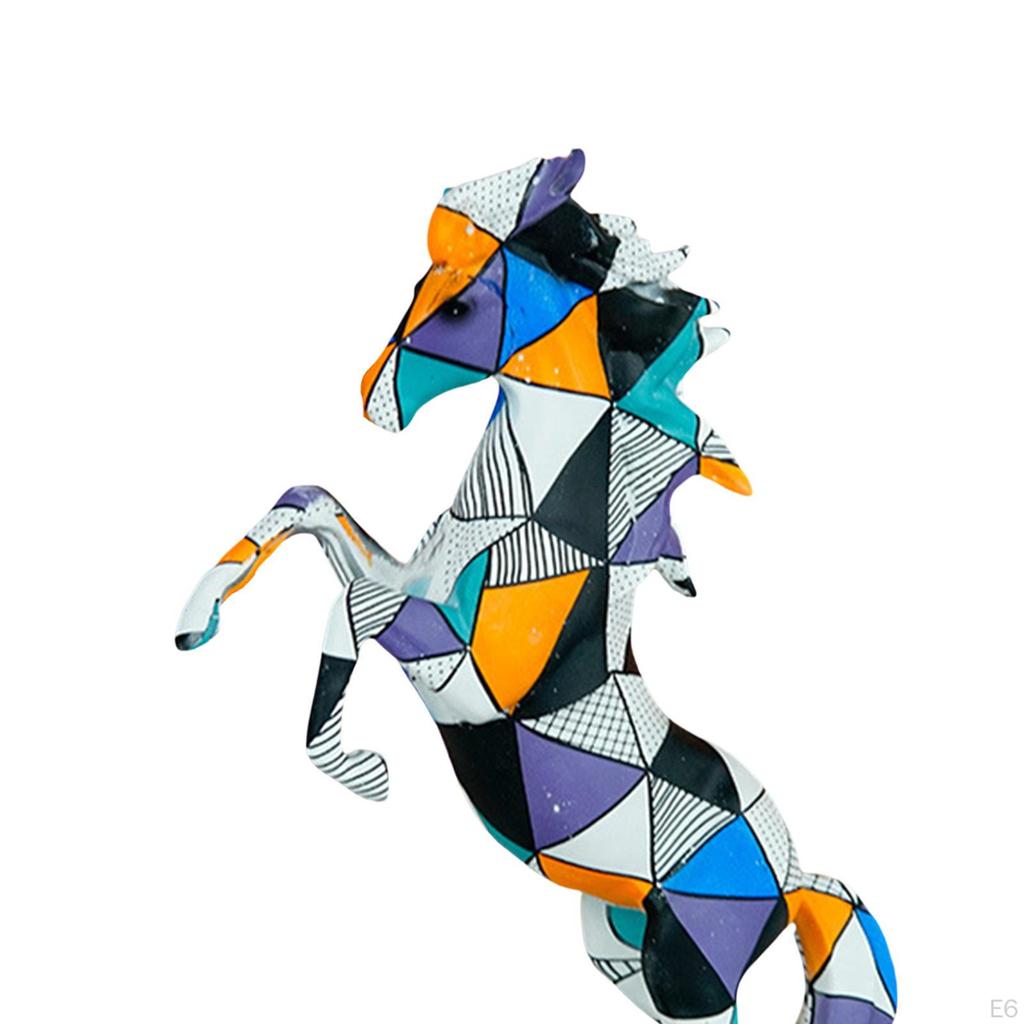 Horse Statues Animal Sculptures Decorating Souvenirs Gifts Collectible Resin Figurines for