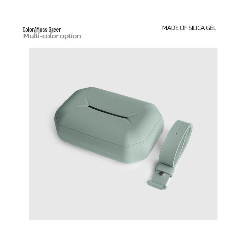 

Оригинальный цвет автомобиля силиконовый держатель для салфеток для подвешивания на спинку сиденья