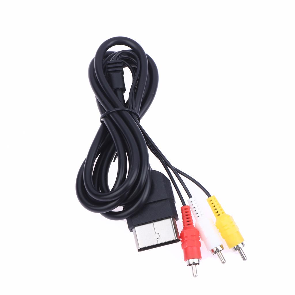 1/2/3Pcs Audio Video Av Composite Cable Cord For Xbox Av Cable Cord Connection Dvd Cd Monitor Adapter Connector 180Cm
