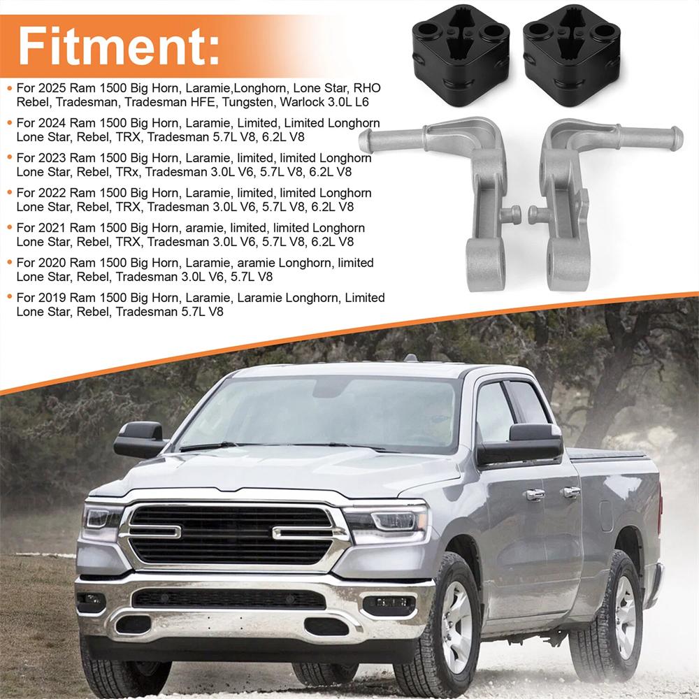 For Ram 1500 2019-2025 Exhaust Hanger Bracket 68275662AB 68395841AA 68519121AA