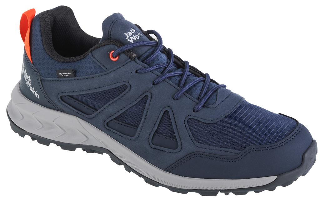 Jack Wolfskin Woodland 2 Texapore Low M, Mens Navy Trekking Shoes