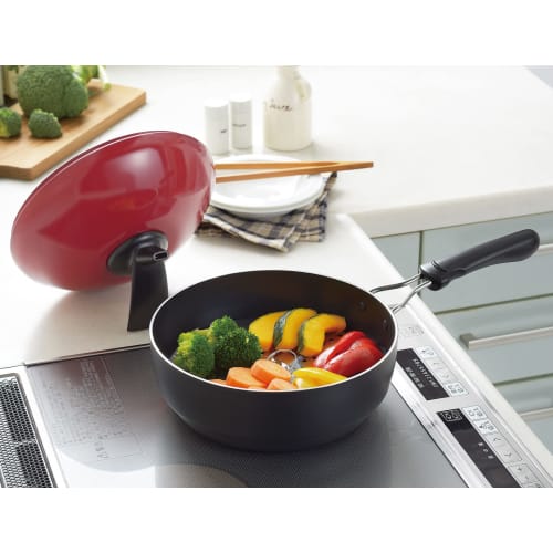 Marron Frying Pan 24cm NEW Marron Pan MR-003 Red