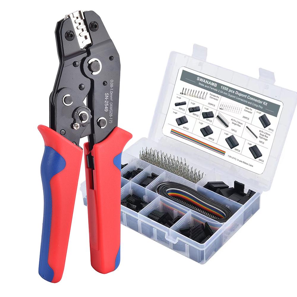 DuPont SN-2549 Terminal Crimping Pliers for PH2.0, XH2.54, VH3.96, JST Connectors