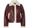 Women's Jacket PCJANELLE (17141595) Brown/red