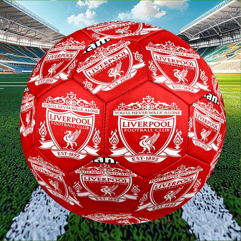 Benutzerdefinierter Name Personalisierter Liverpool F.C.-A Druck Größe 5 Fußball Training & Spiel Fußball, für Team, Kicken, Geschenk für Fußball-Enthusiasten