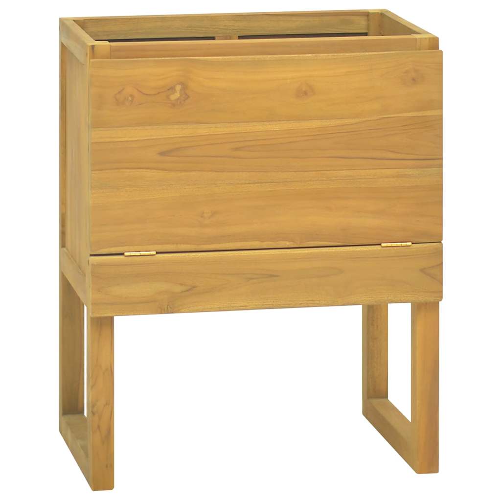Bathroom Cabinet 60 x 40 x 75 cm Solid Teak Wood