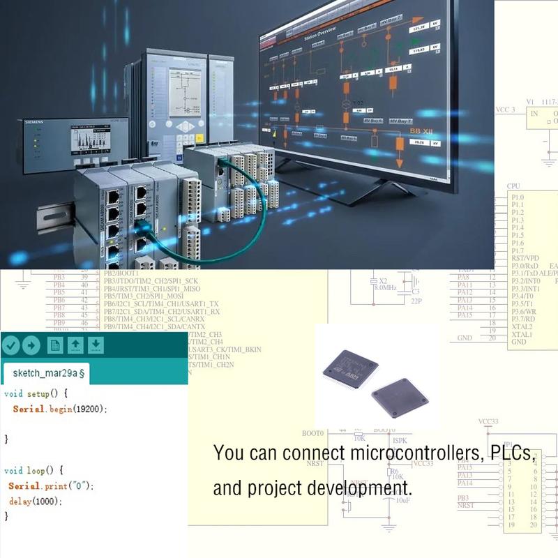 50m/164ft Laser Distance Measuring Sensor Range Finder Module Low cost Diastimeter Single & Continuous Measurement