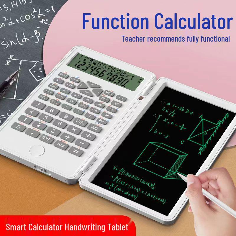 

Многофункциональный складной планшет для письма от руки и бесшумный научный калькулятор для экзаменов