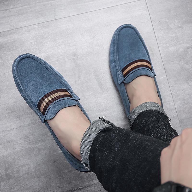Lefu Flat Men Shoes New Men Casual Shoes Allmatch Loafer Fashion Business Office Shoe Fashion Soft Sole Social Shoe 2025