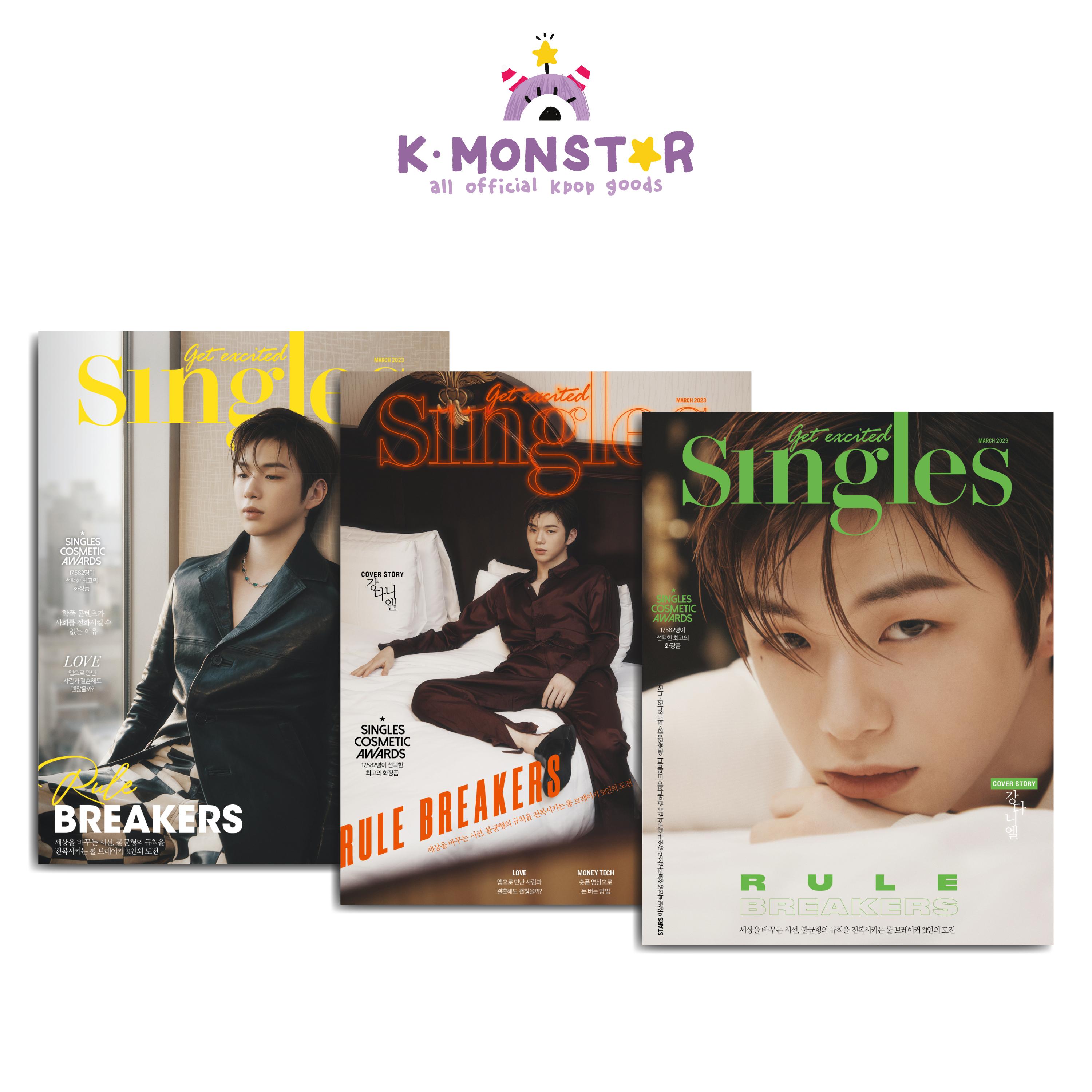 

2023.3 Singles KOREA KANG DANIEL COVER 3set