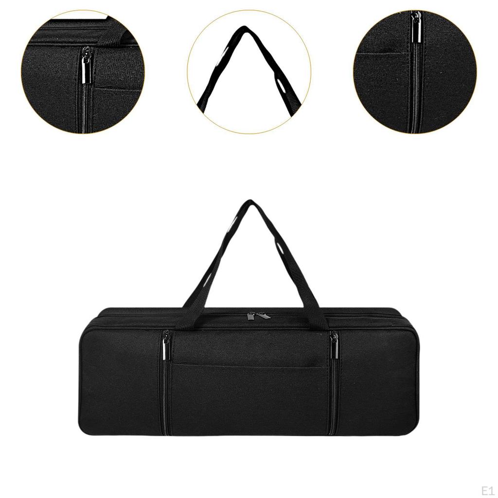 Travel Case for MX Keys Mini Keyboard with Handle Business Trips Oxford Fabric Multiple Pockets