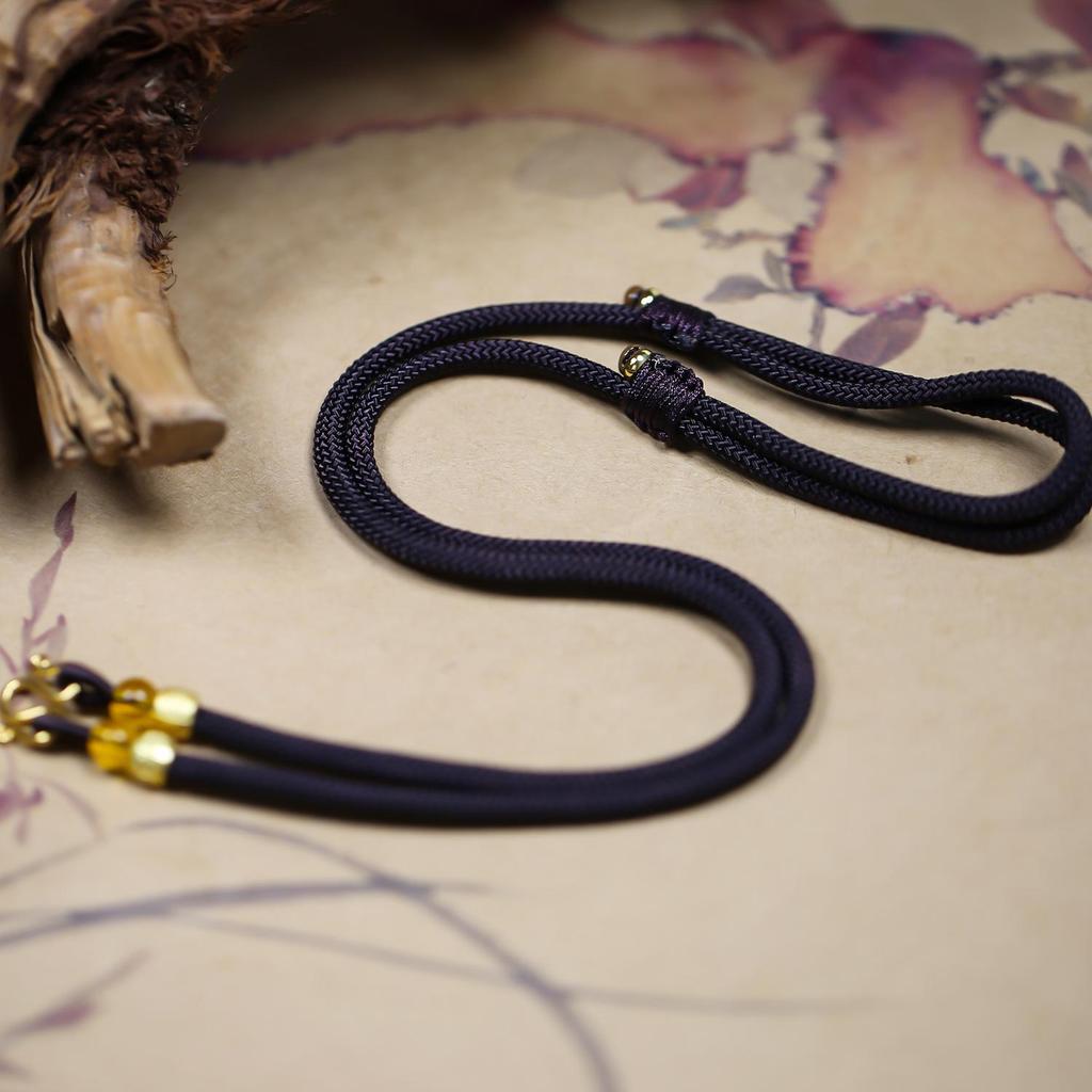 Adjustable Hand-Woven Thai Amulet Lanyard - Single, Double, or Multiple Hang Options