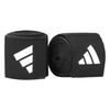 Adidas New Elastic Bandage Set and Adidas Bandages for Martial and Kickboxing 2.5m (Left Right) // Arts, Boxing, (Black)