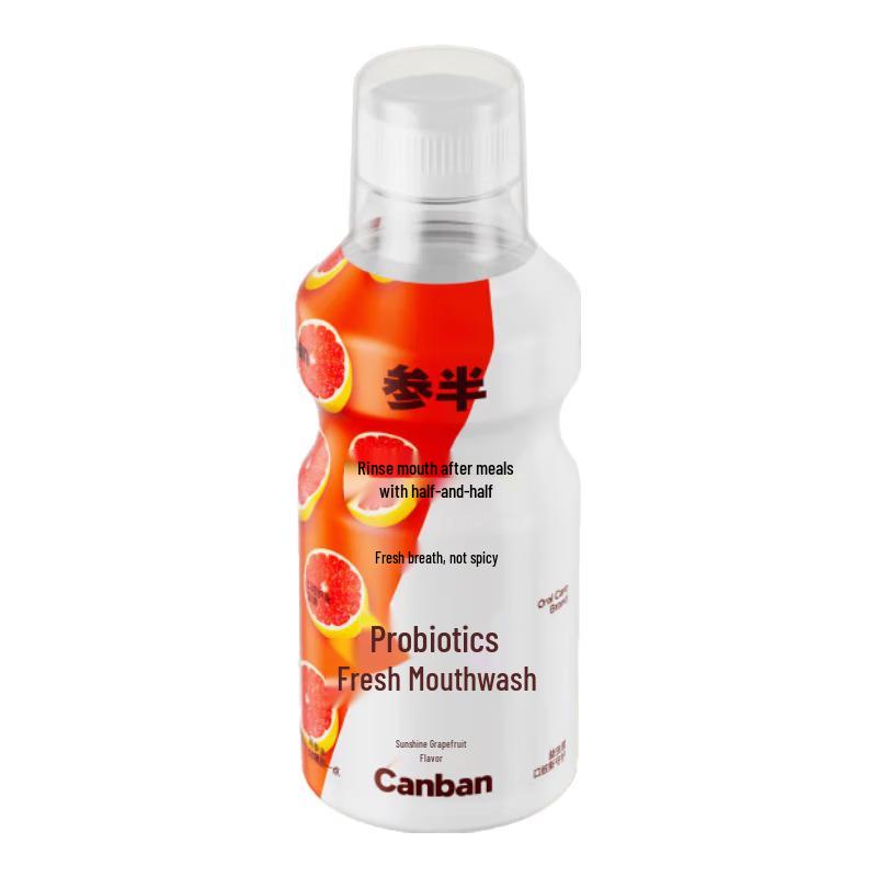 Half-and-half Probiotic Mouthwash - Sunny Grapefruit
