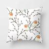 Birds and Flowers Decorative Pillowcases Living Room Office Home Pillowcases Car Ornaments