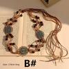 Hand Woven Body Chain Retro Jewelry Accessories New Belt Strap  Women