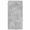 Wall Mounted TV Cabinet Concrete Look 30 x 31 x 60 cm Engineered Wood