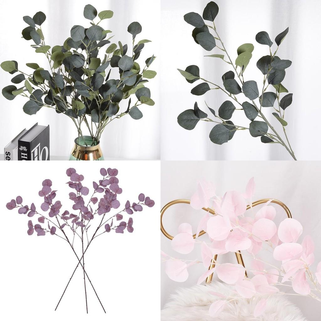 Eucalyptus Robusta Smith Fake Plant For Hotel Wedding Decor And Creative Photography Settings