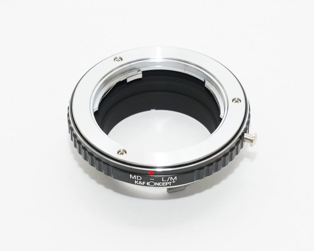 CONCEITO Adaptador Minolta MD para Montagem Leica M com Pano de Lente K&F Lens-L/M md-lm (KFLM)