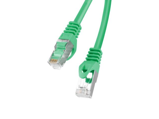 Lanberg FTP patch cord cat.6 1m green