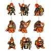 Monkey Hugging Plush Toy Keychain 2D Monkey Acrylic Keychain for Backpack Purse Car Keys Emotional Gift for Family Friends