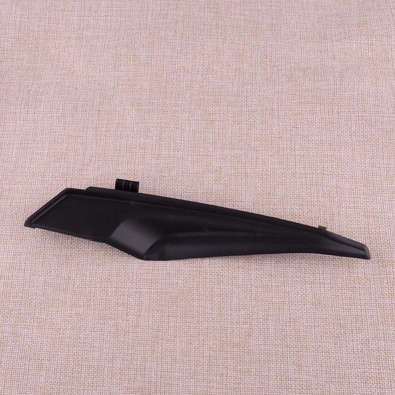 1 Pair Car Front Windshield Wrap Wiper Corner Trim Cover 53823-02140 53824-02140 Fit for Toyota Corolla 2014- Black Plastic