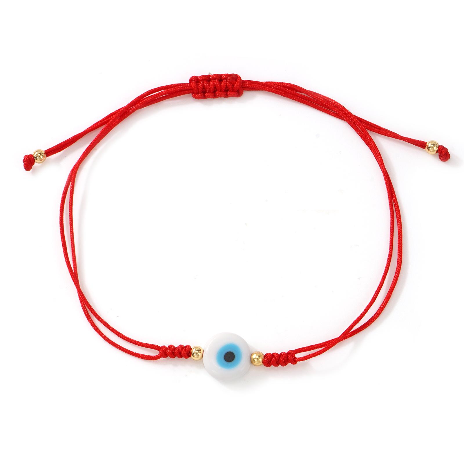 

Evil Eye Multicolor String Bracelet: Fashionable Hand Jewelry for Daily Wear and Personal Style.