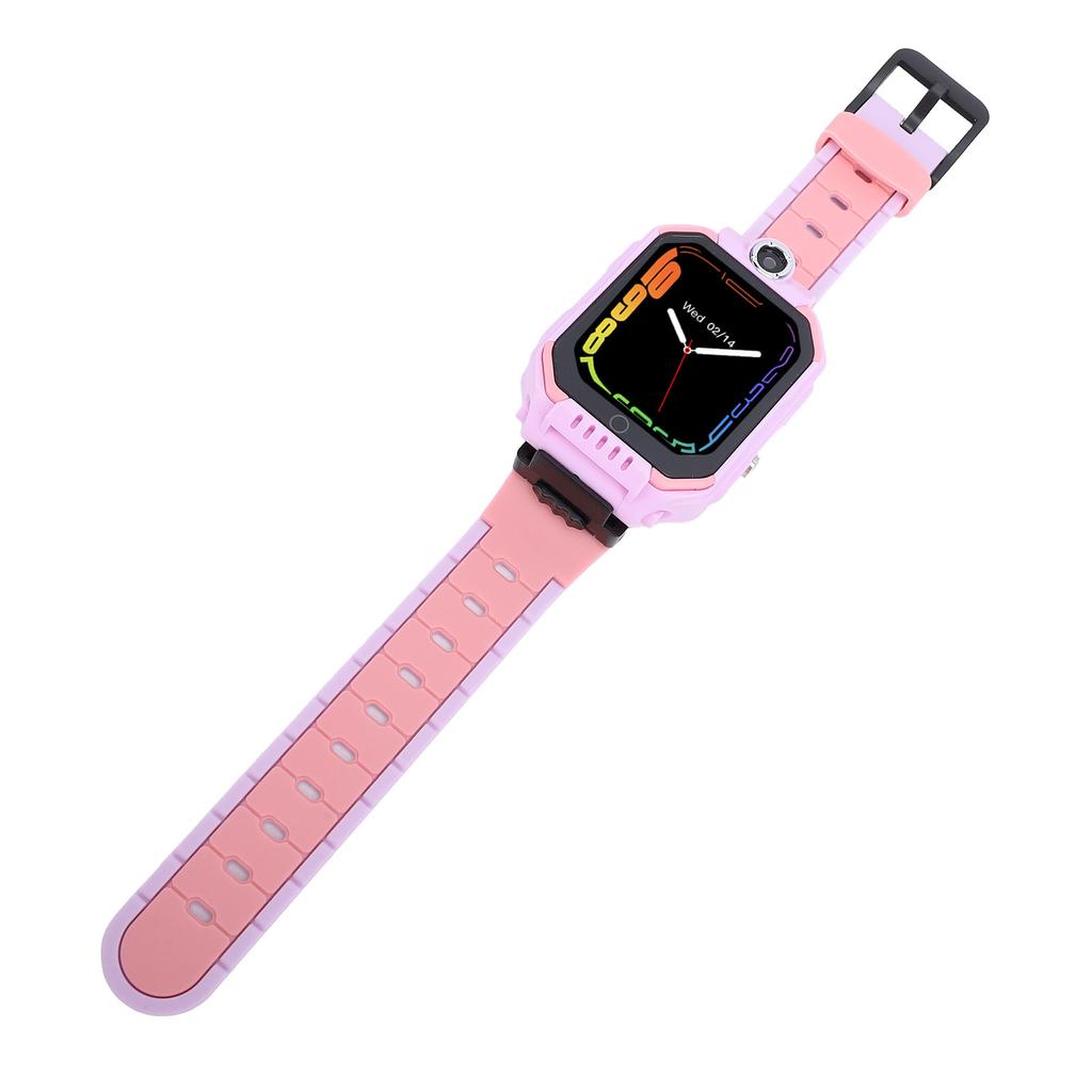 Kids Smartwatch HD Touchscreen Camera Silicone IP68 Waterproof Long Standby Multi Language Digital