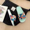 Fashion Bathroom Home Open Toe Indoor Women's Slippers and Ladies Sandals Anime 2024 Platform Slides Kawaii Cute House Cartoon Shoes W F