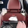 uldf10 Car Seat Back Storage Water Cup Holder Tissue Box Organizer For Mitsubishi Space Star Eclipse Cross ASX Lancer Galant Ralliart