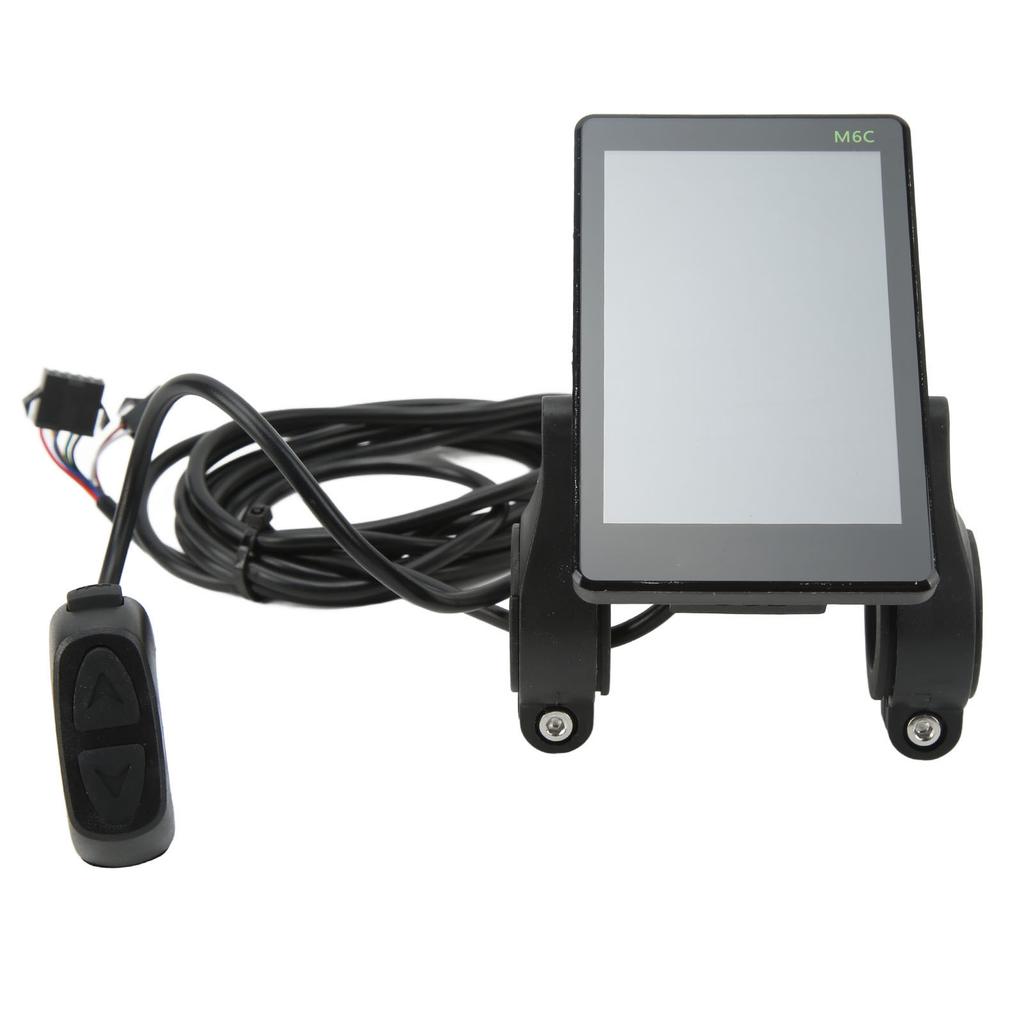 Electric Bike Brushless Controller M6C LCD Display 36/48V 500W ABS Aluminum Alloy Electric Bike Controller Set for 22.5mm Handlebar