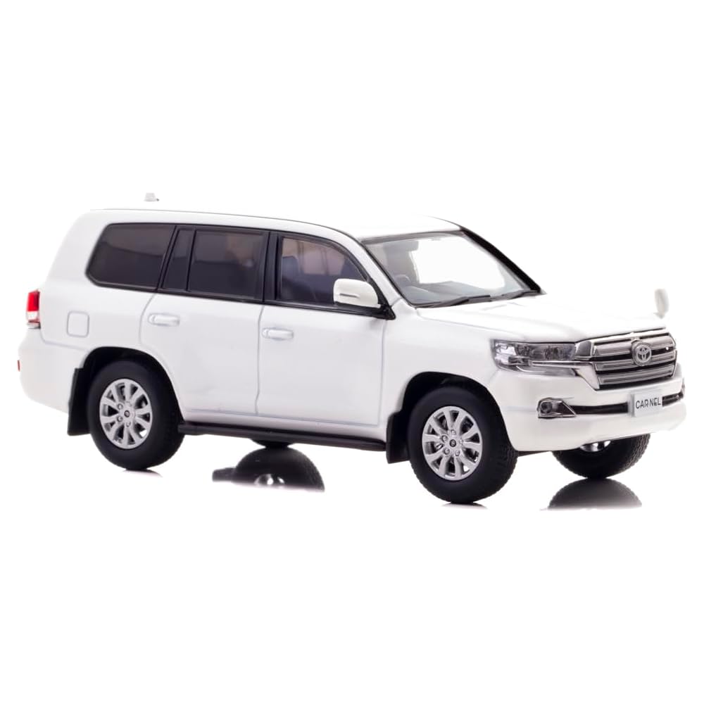 CARNEL Maßstab 1/43 Toyota Land Cruiser AX G Selection (URJ202) 2015 Weißer Perl-Kristallglanz Fertigprodukt CN431504