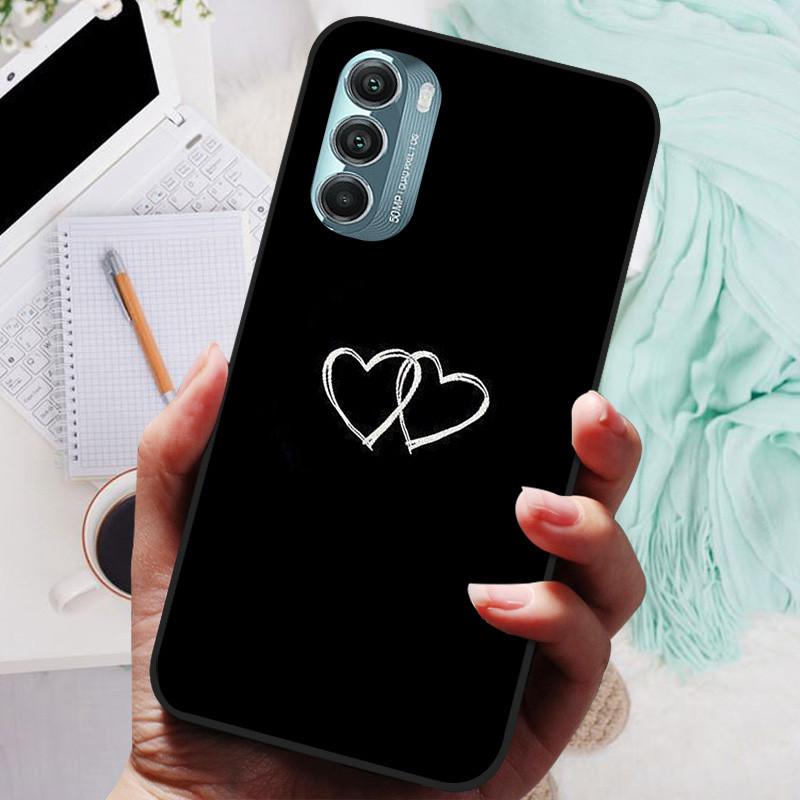 For Moto G Stylus 5G 2022 Case Black Cover Lion Wolf Silicone Soft Back Cases For Motorola Moto G Stylus 4G 5G Protective Shell